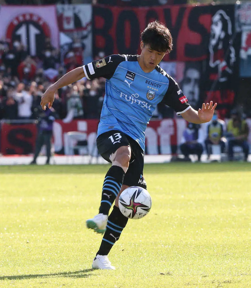 【画像・写真】【川崎F・山根視来独占手記】「1人で守り切る力」代表で痛感しチームで再認識