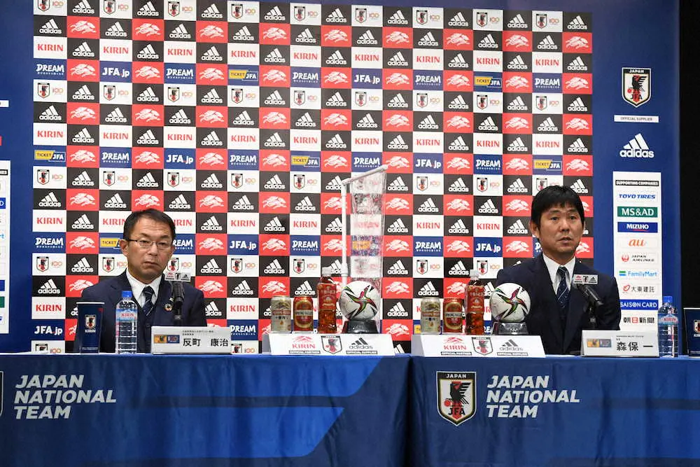 【画像・写真】森保監督「フィールド登録でいいかな」、GK以外のポジション表記撤廃へ