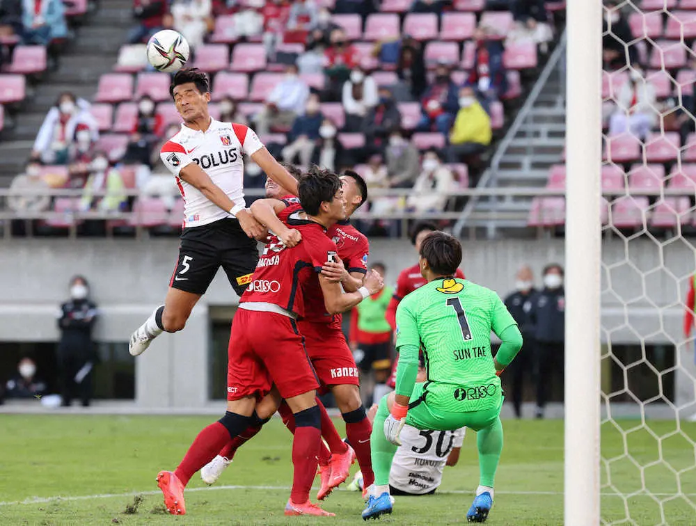 【画像・写真】浦和　DF槙野をFW投入も実らず敗戦　ACL出場権獲得厳しい状況に