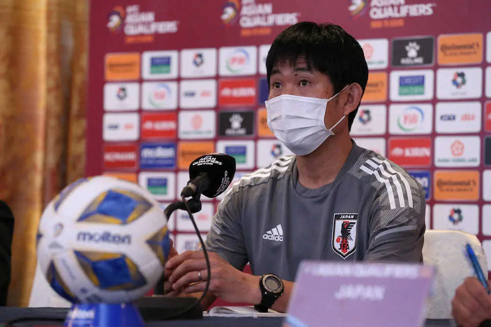 【画像・写真】森保監督　合流遅れた欧州組11選手「起用できると考えていきたい」