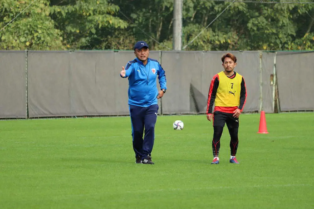 【画像・写真】昇格王手のJ2京都・チョウ貴裁監督「自分たちの石炭を満タンにして発車する」14日・秋田戦へ意気込み