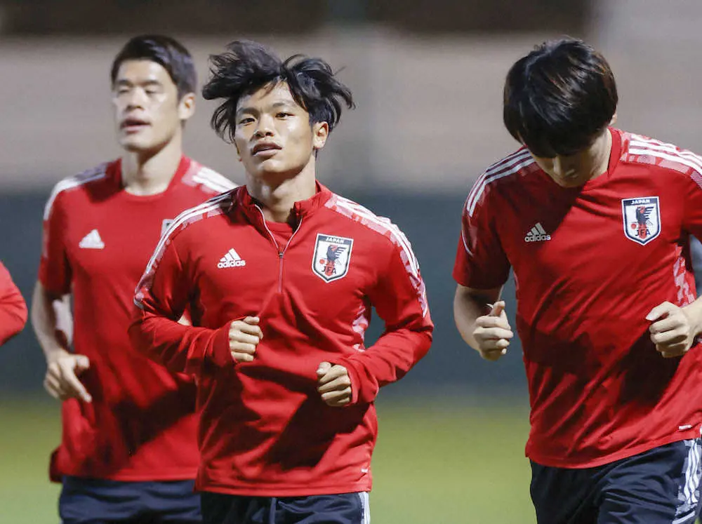 【画像・写真】初招集の旗手　16日オマーン戦見据え「食い込めるかは自分次第」
