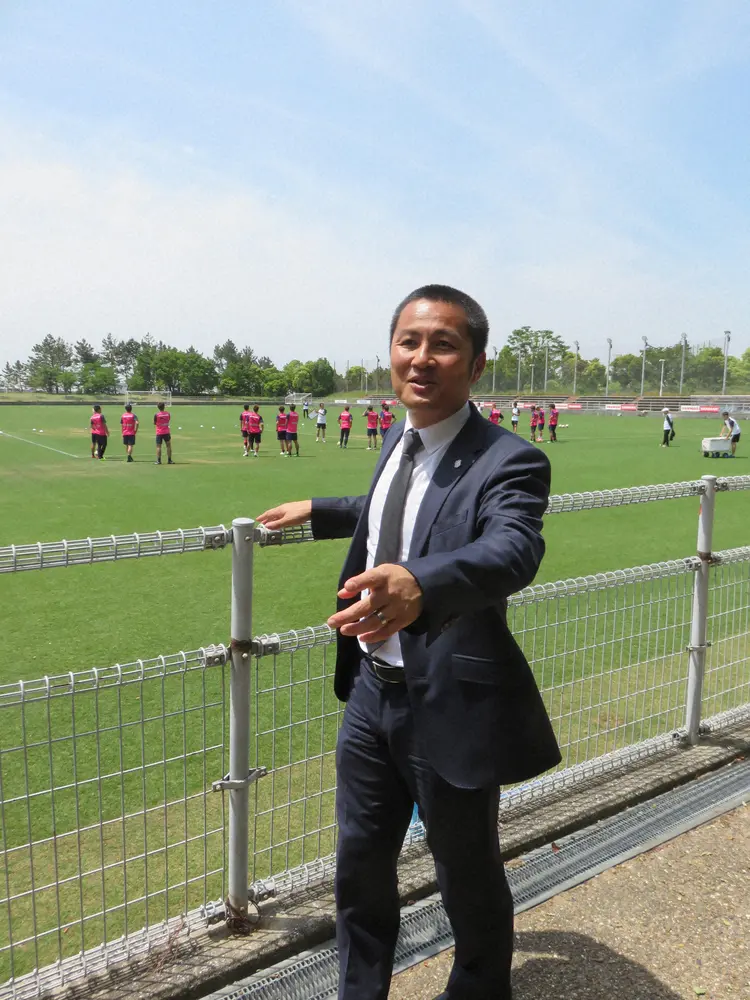 【画像・写真】C大阪の森島寛晃社長