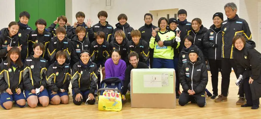 【画像・写真】WEリーグ千葉　大滝が出産後チーム初合流「帰ってくる場所があるのはありがたい」