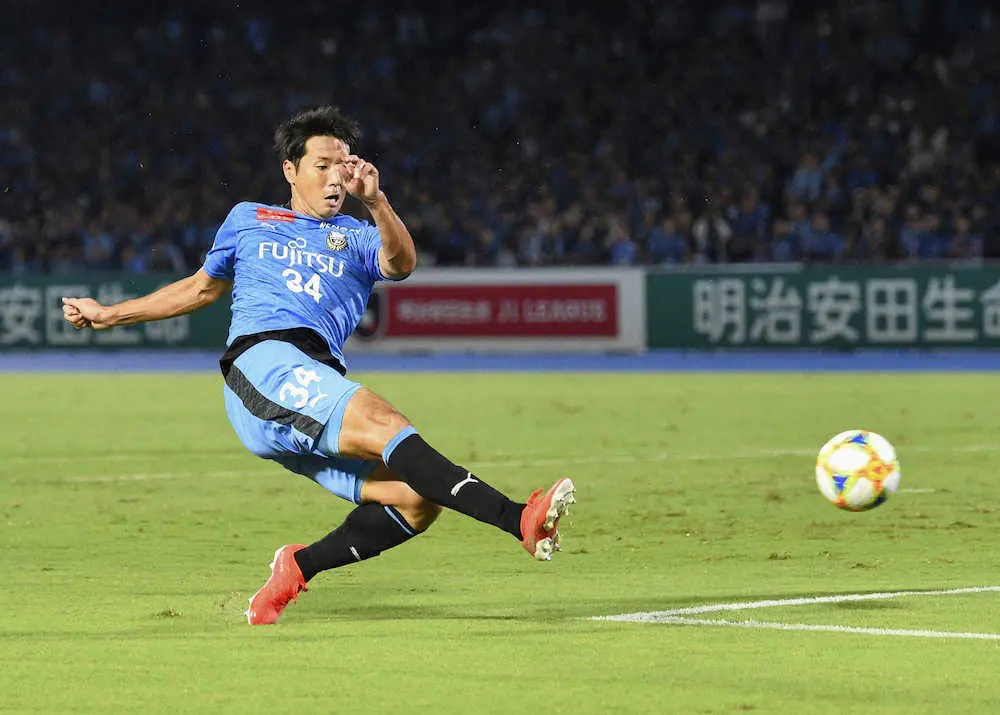 【画像・写真】川崎Fの山村和也　守備陣の負傷続出を救う「彼らの分、貢献できるように」
