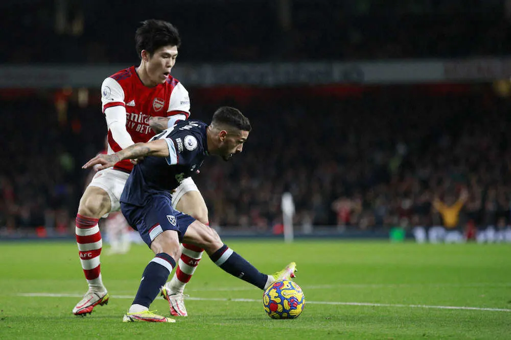 【画像・写真】アーセナル冨安　ダメ押し起点で連勝貢献　暫定4位浮上で欧州CL出場圏