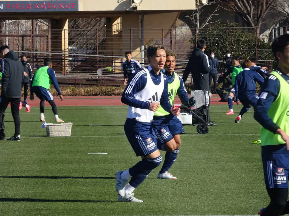 【画像・写真】横浜・畠中「体はもう動ける状態」　回復順調で全体練習合流　昨年8月左太腿負傷