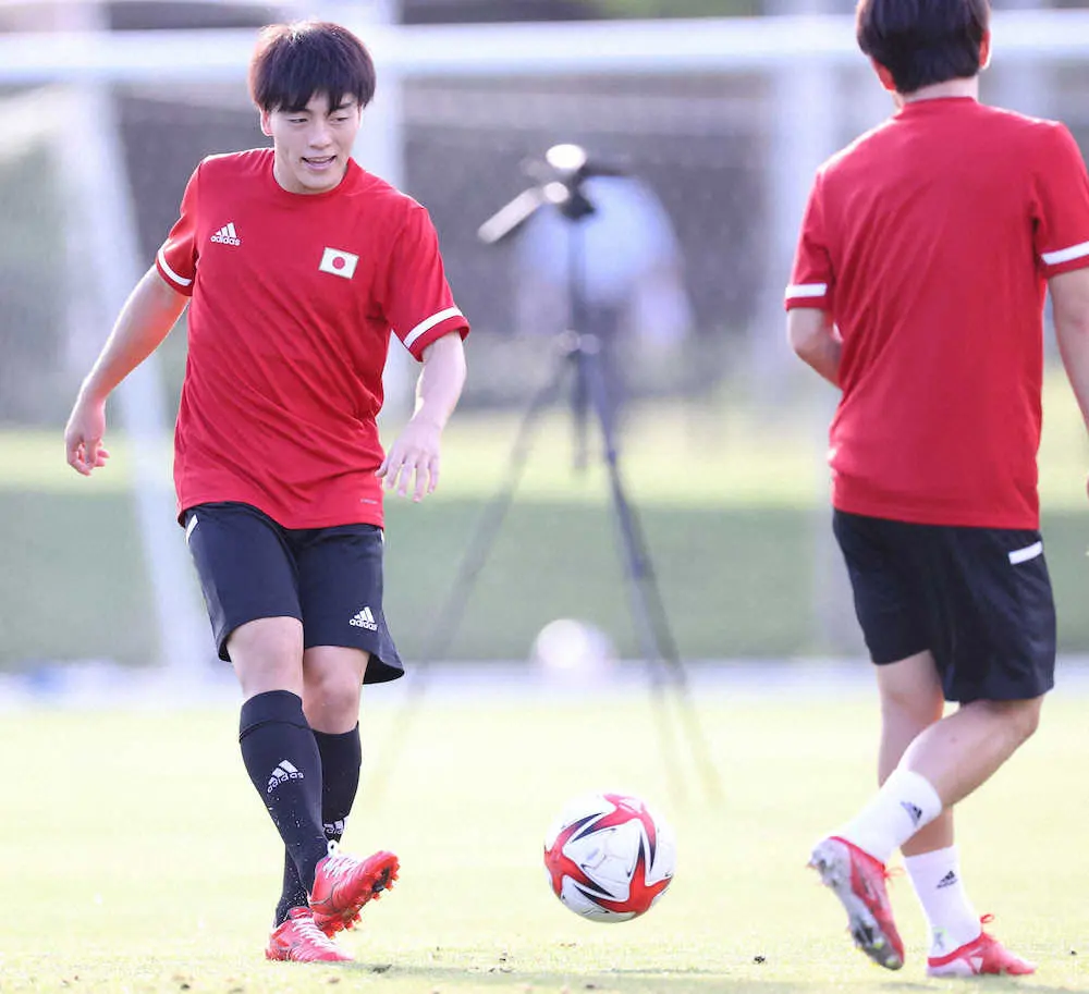 【画像・写真】19年以来のA代表選出のMF相馬　三笘や田中ら東京五輪チームメートに刺激「同じ舞台で戦いたい」