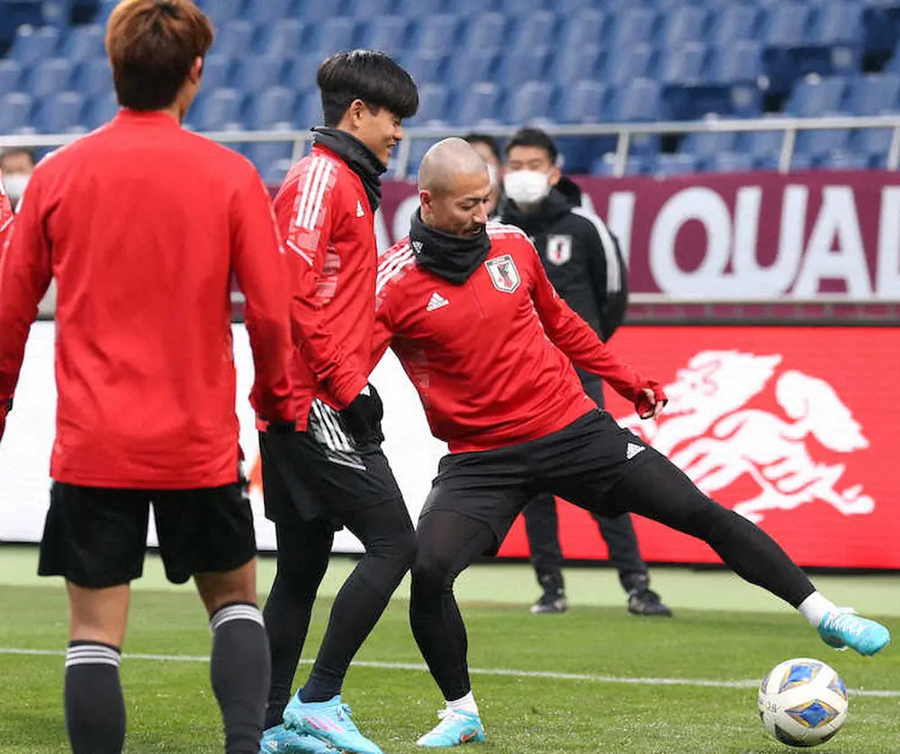 【画像・写真】サッカー日本代表・前田大然　古橋らの「思いを背負って」初出場の最終予選でゴール狙う
