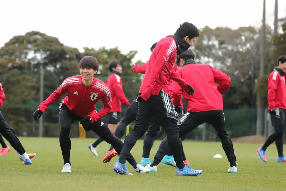 【画像・写真】田中　経験生かしてサウジ攻略だ！U23アジア選手権で同世代の代表と対戦