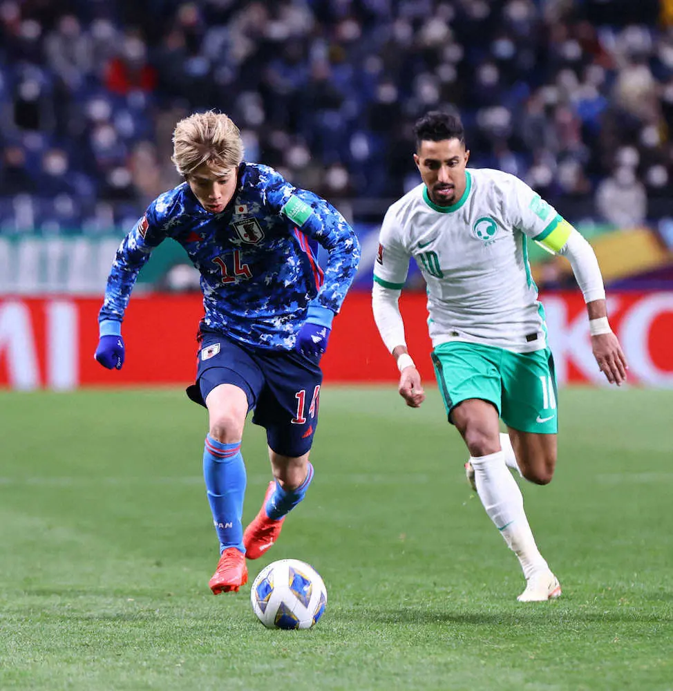 【画像・写真】日本代表　最終予選初の5連勝でW杯切符へ“王手”　MF伊東4戦連発など首位サウジに2―0完勝