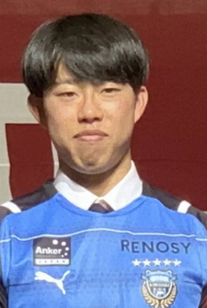 【画像・写真】川崎Fに新加入の佐々木「もっと試合に出たい、勝ちたい」