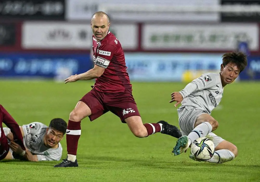 【画像・写真】神戸　4年ぶり開幕3戦未勝利　イニエスタが絶妙パスも　三浦監督は前向き「0点に抑えたことは収穫」
