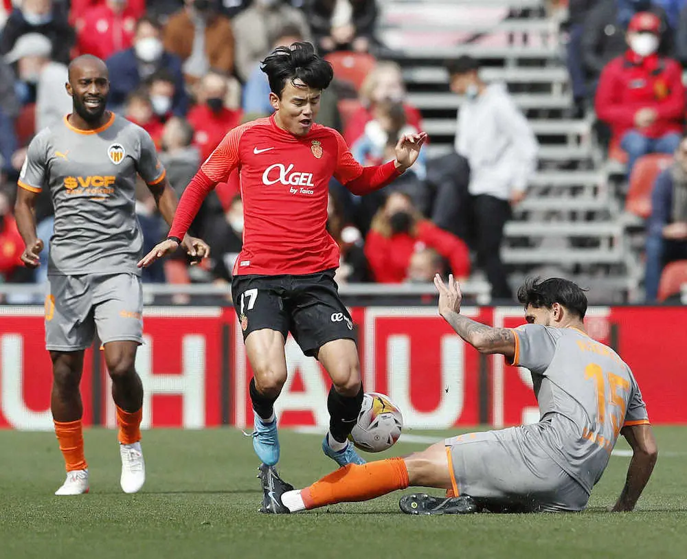 【画像・写真】マジョルカ・久保　シュート5本で存在感も勝利につながらず