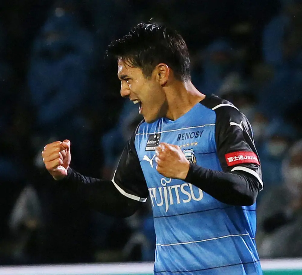 【画像・写真】川崎F・知念　サブから先発へ　2戦連発中の好調FWが今季に懸ける思い「2桁は目指したい」