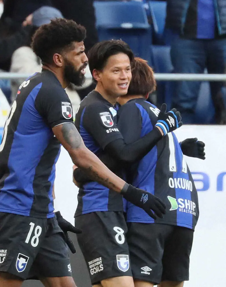 【画像・写真】G大阪MF小野瀬が“名誉挽回弾”　「取り返さないといけないと思っていた」