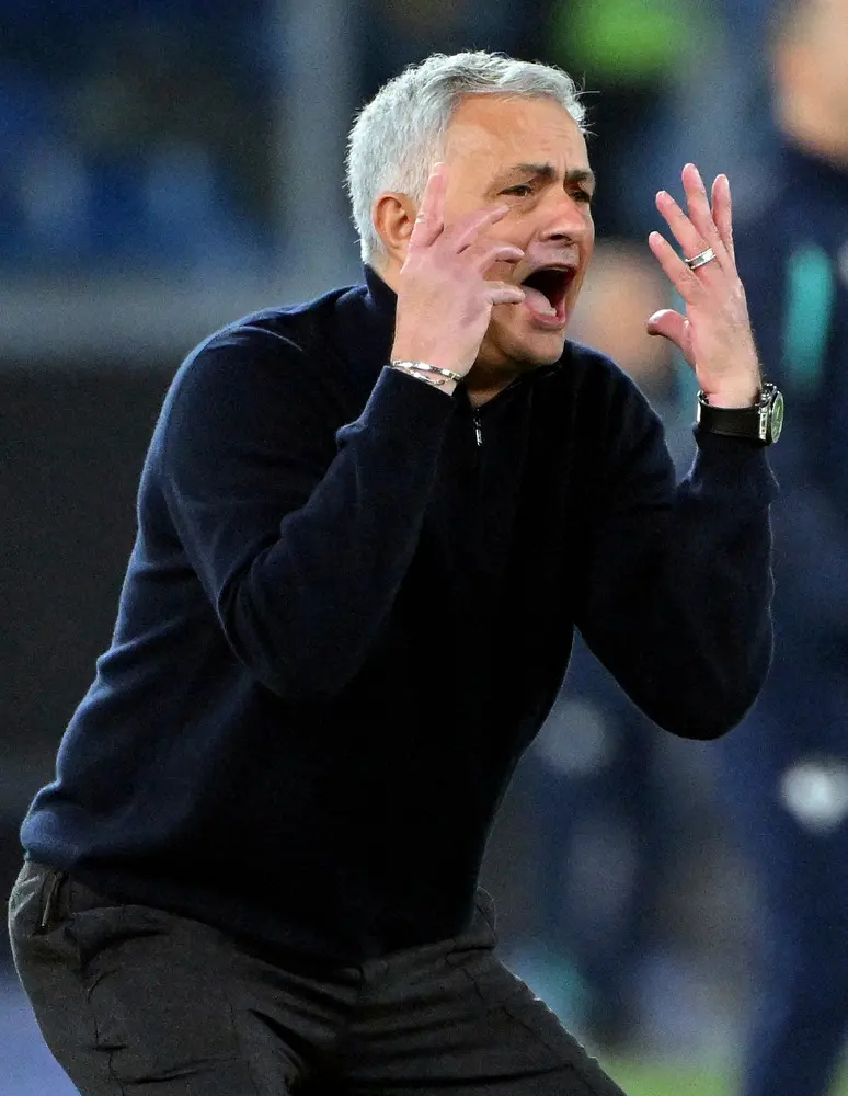 【画像・写真】ローマ・モウリーニョ監督「今すぐ戦争をやめるんだ!!」　ECL前日会見で“全世界”へ強烈メッセージ