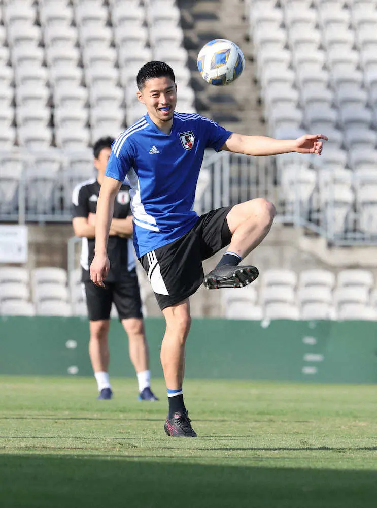 【画像・写真】中山　右サイド制圧へ駆け引きが重要「突き詰めて準備したい」