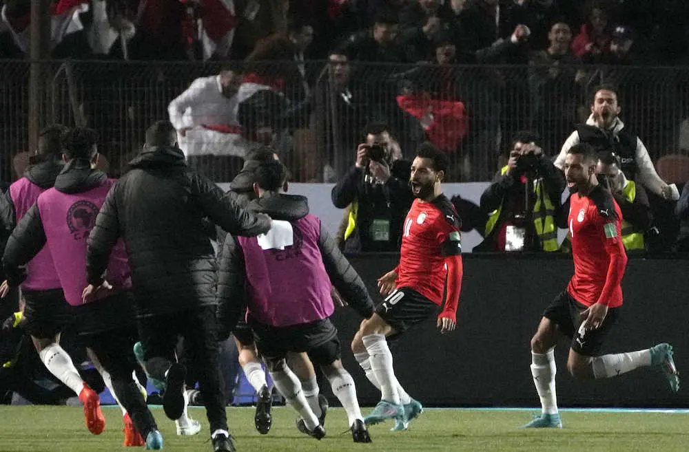 【画像・写真】W杯アフリカ最終予選　リバプール対決はエジプト勝利、サラーが貢献