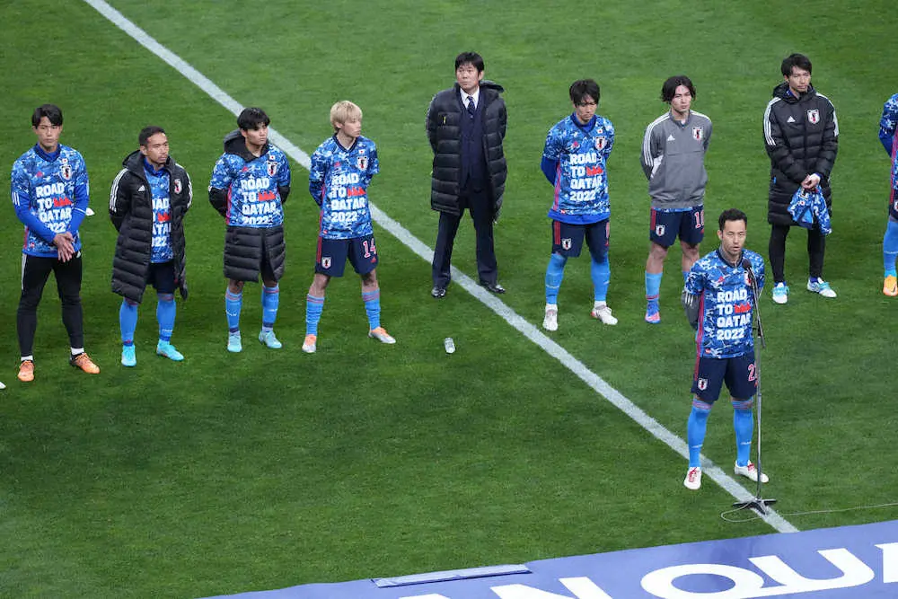 日本代表主将 吉田麻也 日本人こそ世界に訴えないと 反戦スピーチをネット絶賛 誇りを感じた スポニチ Sponichi Annex サッカー