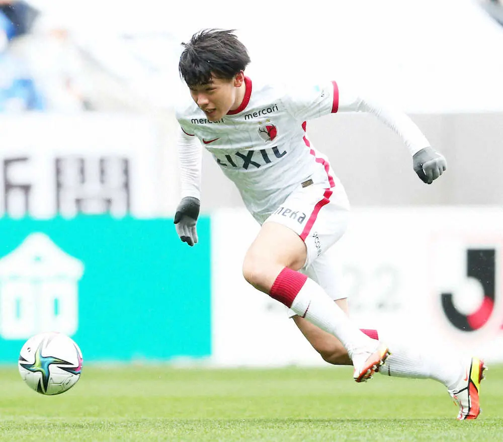 【画像・写真】上田綺世3戦連発で鹿島5連勝奪首導いた！！　鮮やかミドルで得点ランク単独トップ