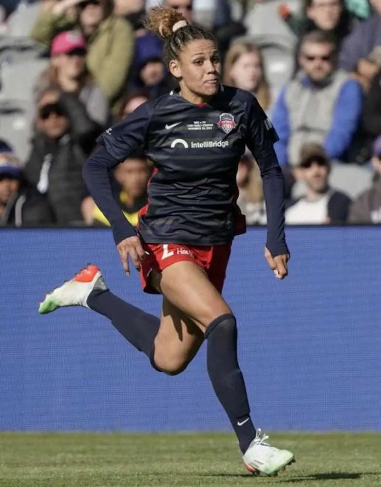 【画像・写真】サッカー女子の米国代表が親善試合で大勝　元NBAロッドマン氏の娘が代表初ゴール！