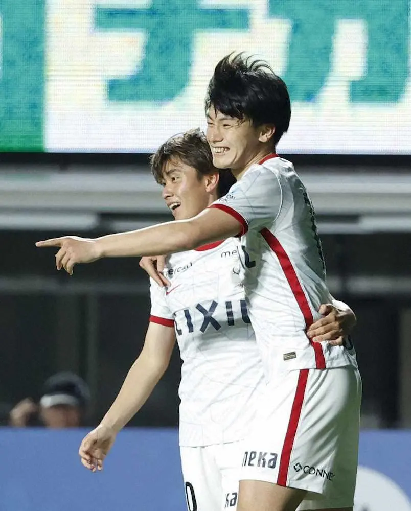 【画像・写真】綺世　先制弾に追加点起点！鹿島が3発快勝「みんなで耐えて、良い勝利だった」