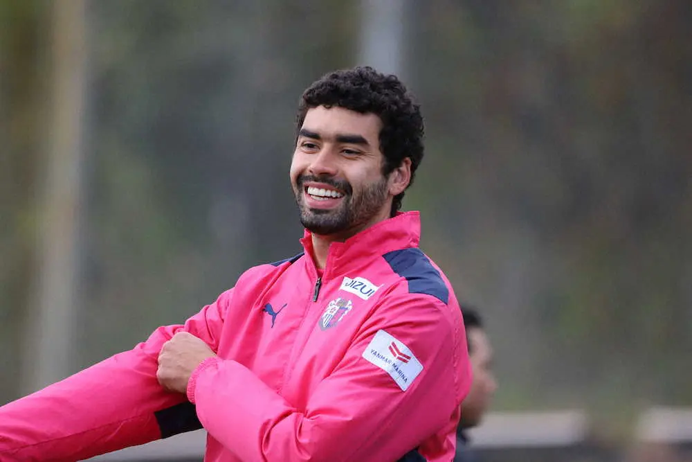 【画像・写真】C大阪FWブルーノ・メンデス「100％頑張る」17日福岡戦で“恩返し”