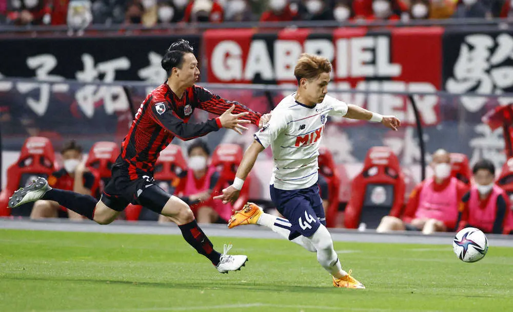 【画像・写真】FC東京のMF松木は地元で惜しくもゴールならず　両親も駆けつけ「いい結果を残して恩返ししたいと」