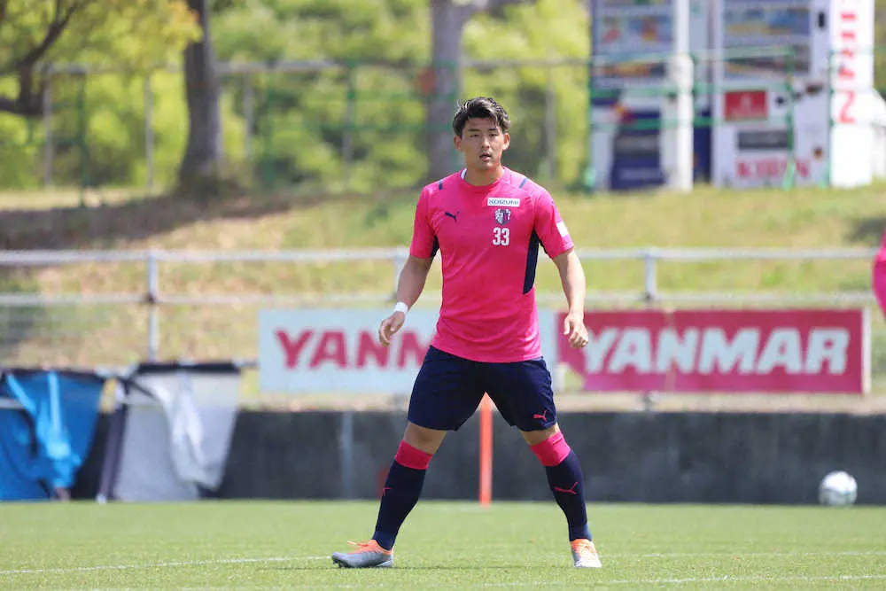 セレッソ大阪 小菊監督 U 21代表候補合宿参加の歳df西尾の成長期待 スポニチ Sponichi Annex サッカー