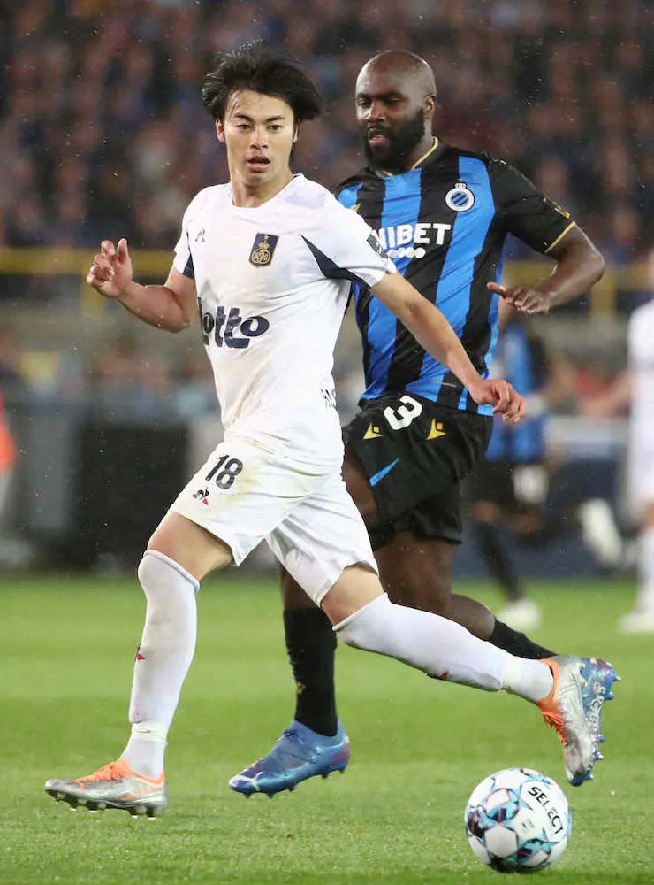 【画像・写真】サンジロワーズ三笘　ドリブルで好機演出もゴールならず　残り2戦で逆転V狙う