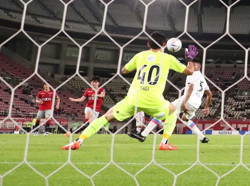 【画像・写真】鹿島・日本代表FW上田がゴールも勝ちきれず「出鼻をくじかれたのが課題」