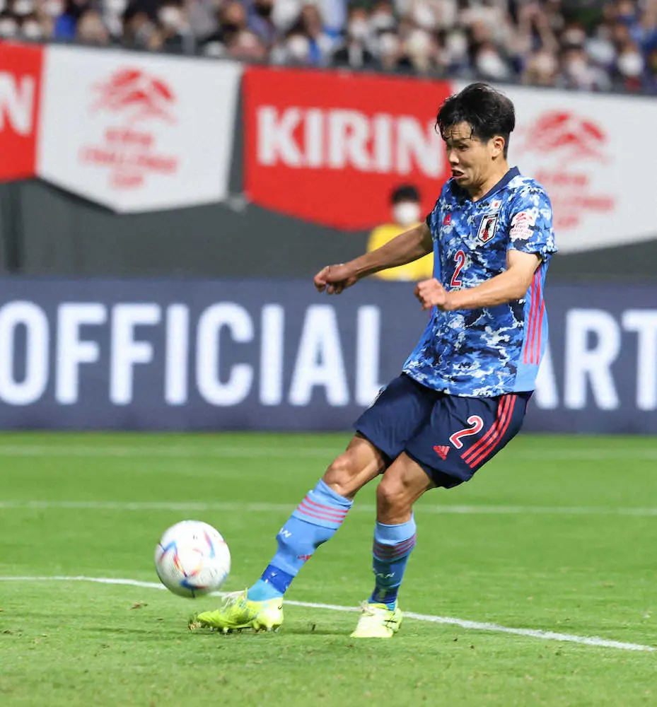【画像・写真】日本代表・山根　ネイマールに真っ向勝負宣言「純粋に楽しみ。自分の力を全部ぶつけるだけ」6日ブラジル戦