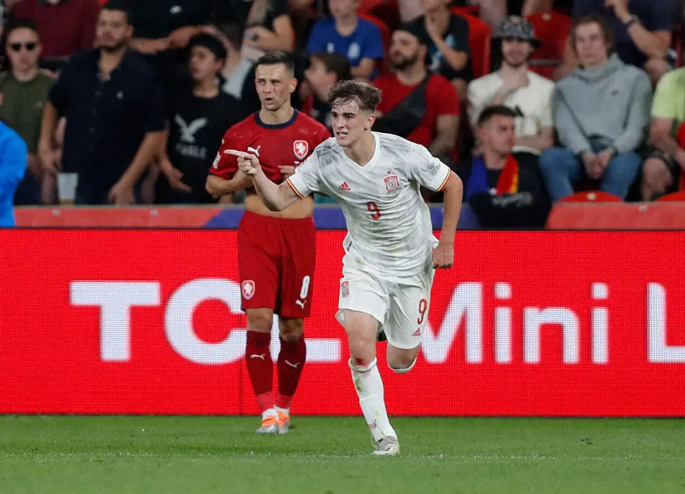 スペインの新星ガビ 17歳304日で代表最年少ゴール ルイスエンリケ監督 さらなる成長に期待 スポニチ Sponichi Annex サッカー