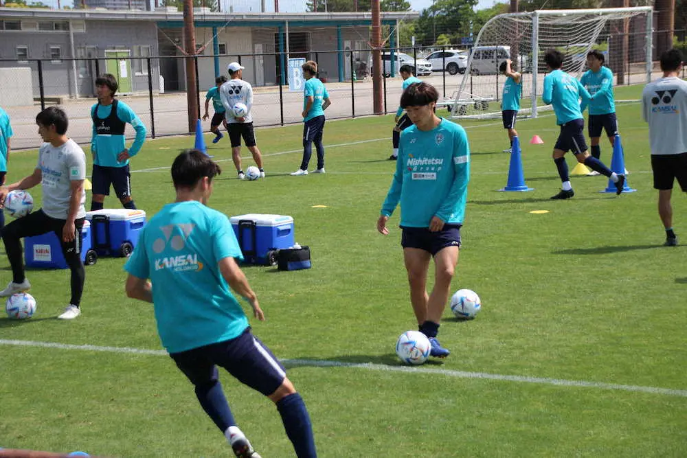 【画像・写真】福岡・山岸「先制点を狙いたい」11日、鹿島とルヴァン杯プレーオフ第2戦