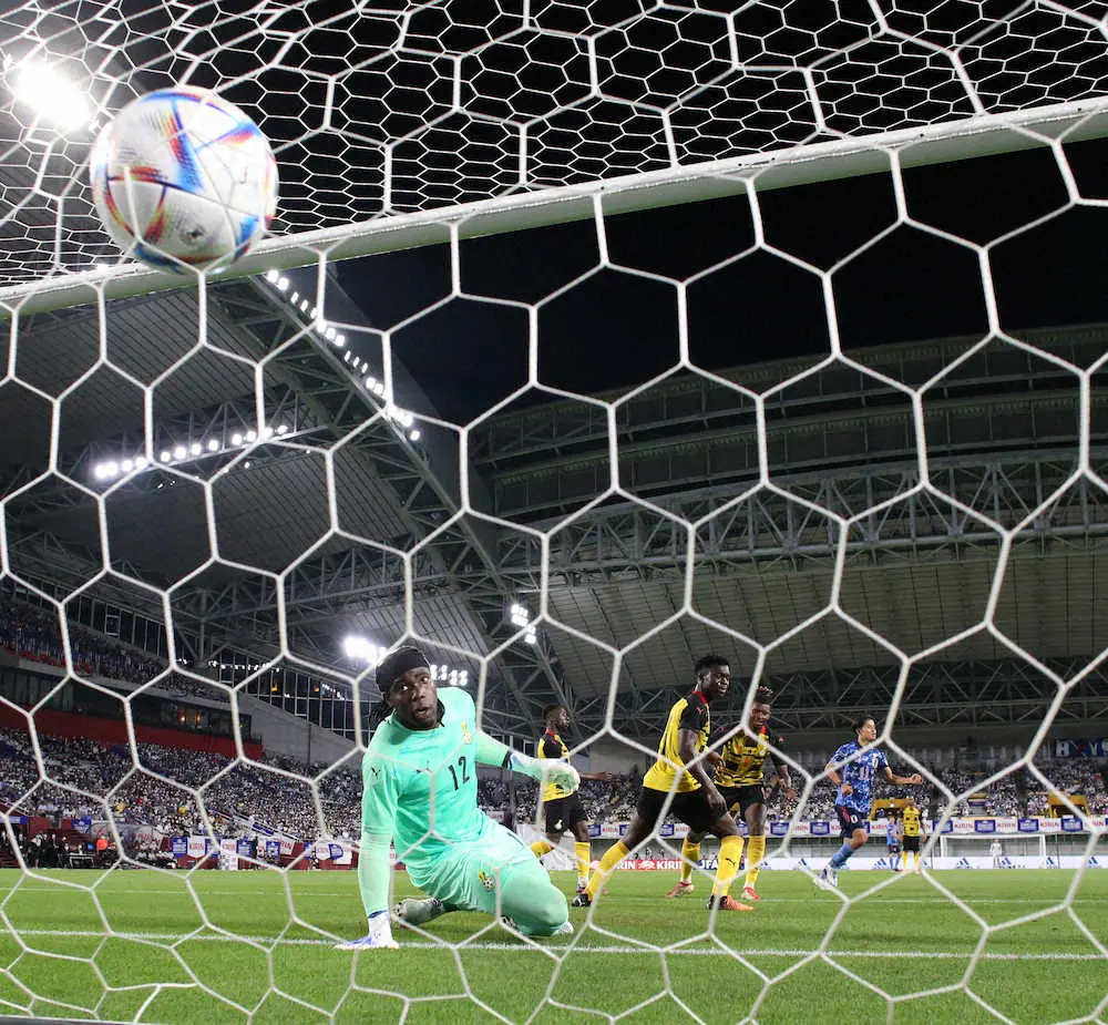 【画像・写真】ガーナ　一時同点も4失点完敗「日本は連係が良く速い。止められなかった」