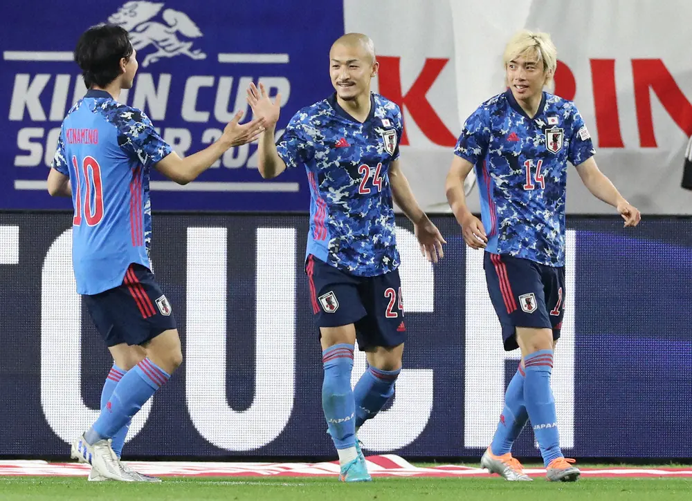 【画像・写真】前田大然　代表初ゴール捧げた愛娘から「パパ勝ったねー！」　生き残りへは慢心なし「僕はまだまだ」