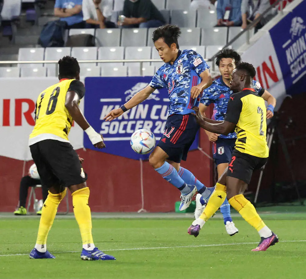 【画像・写真】【データスタジアム】久保　代表初ゴールも課題を露呈…ボールロスト回数は両チーム最多12