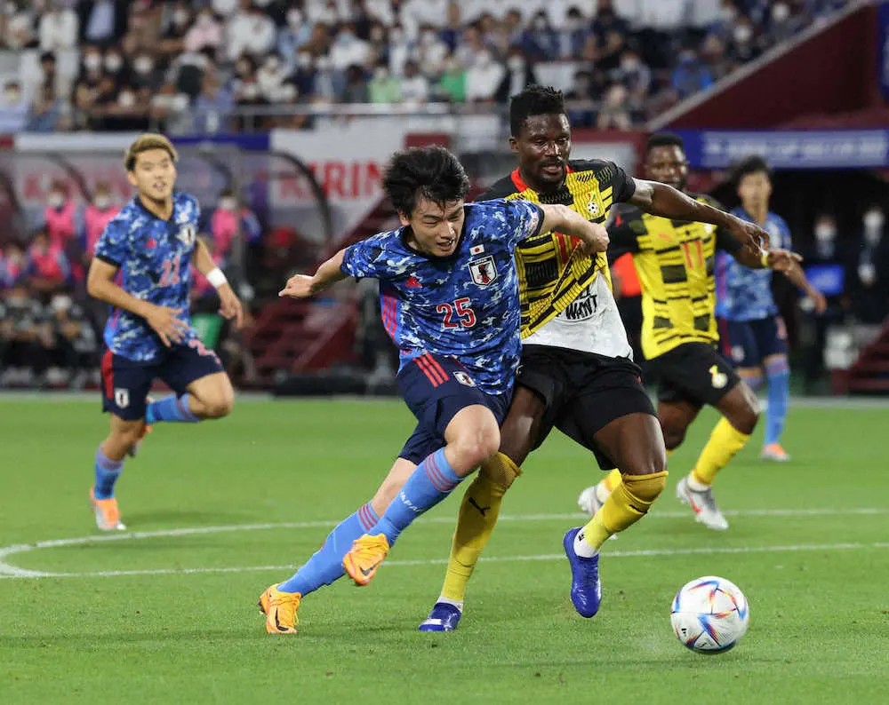 【画像・写真】日本代表　上田綺世が離脱へ　左足の痛みで2日連続練習欠席