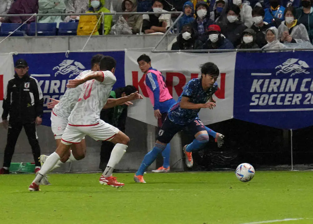 【画像・写真】伊東＆三笘頼みが不発…枠内シュートなし、個に依存でW杯仕様の攻撃示せず