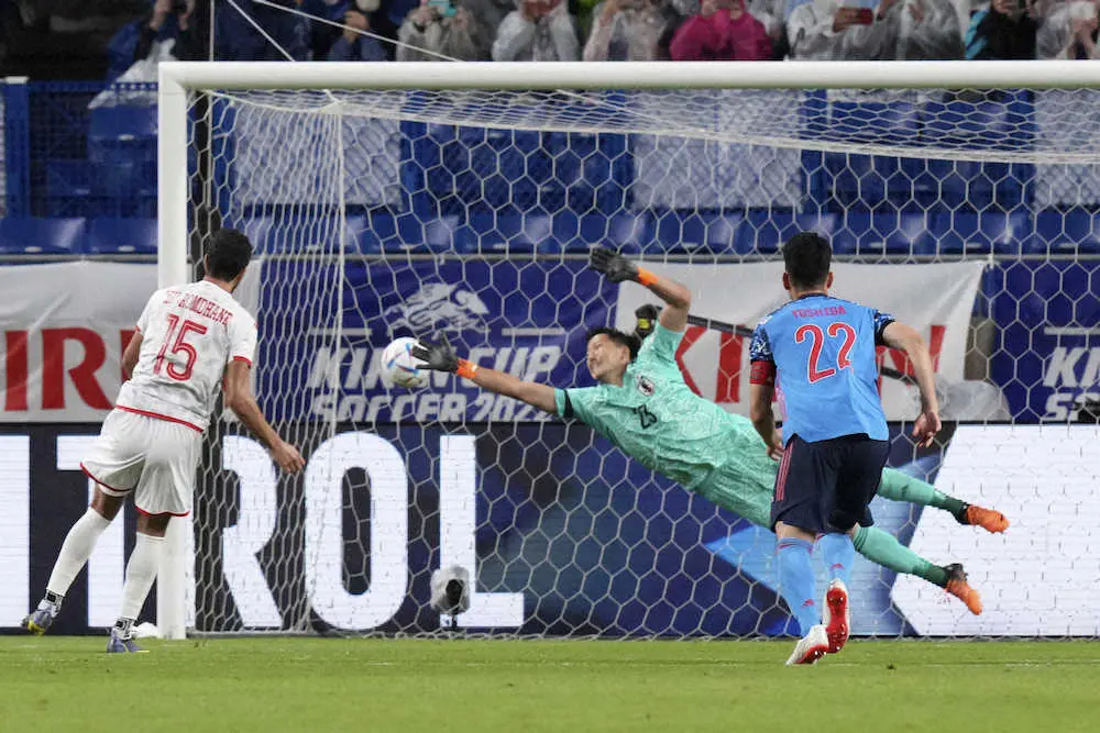 【画像・写真】GKシュミット　4連戦で2試合先発出場も3失点「チャンスを生かし切れなかった」