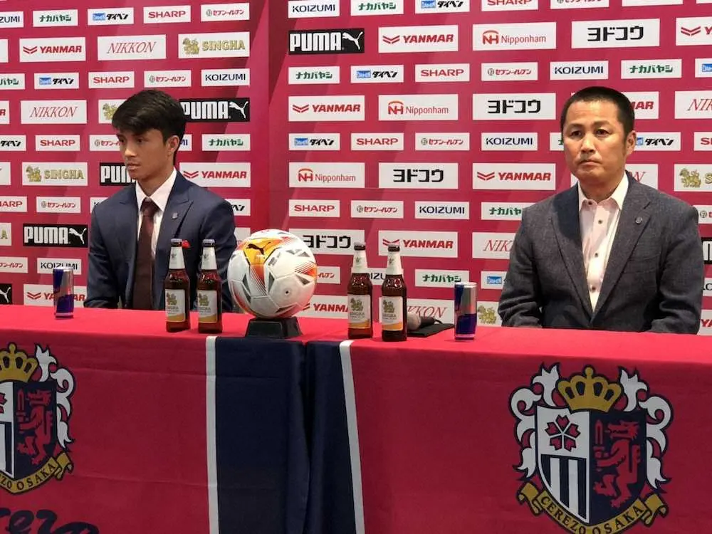 【画像・写真】タイ代表MFチャウワットがC大阪加入会見「チャンスをつかむ」