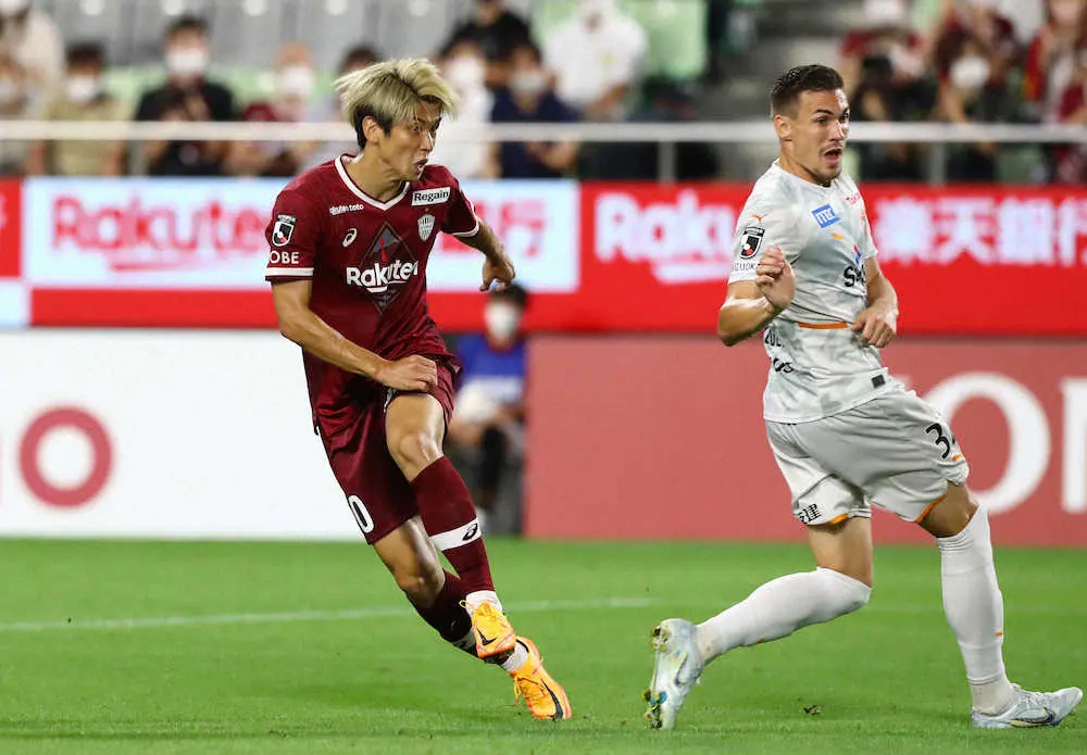 【画像・写真】神戸・大迫、半端ない決勝弾　“裏天王山”制し最下位脱出