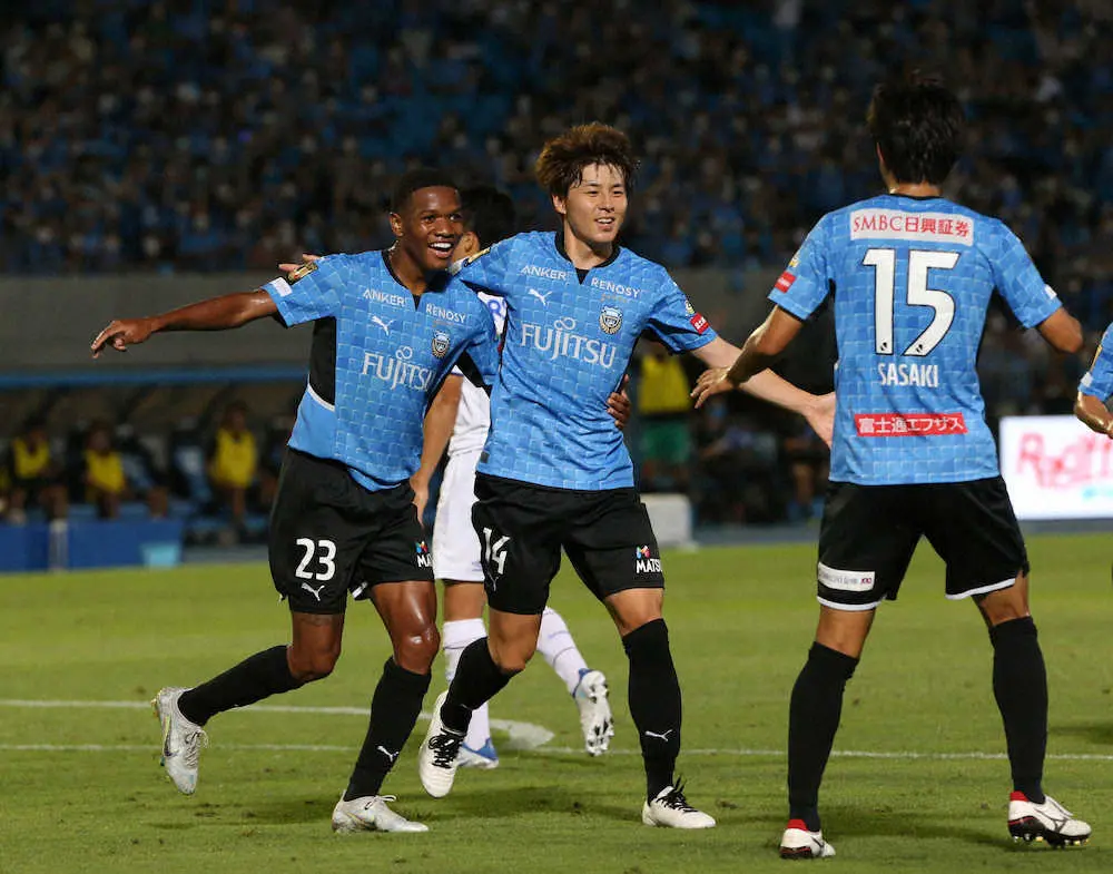 【画像・写真】川崎F・鬼木監督不在でもG大阪に4―0快勝　脇坂泰斗「またリーグを引っ張りにいくという強い思いで」