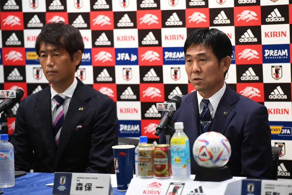 【画像・写真】日本代表・森保監督　J首位の横浜から7人選出「強度の高い戦いをしている」