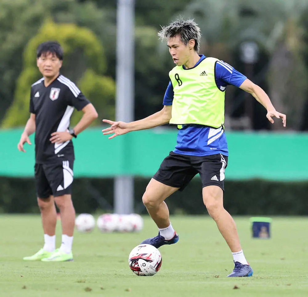 【画像・写真】日本代表　中国戦に向けミニゲームなどで調整　