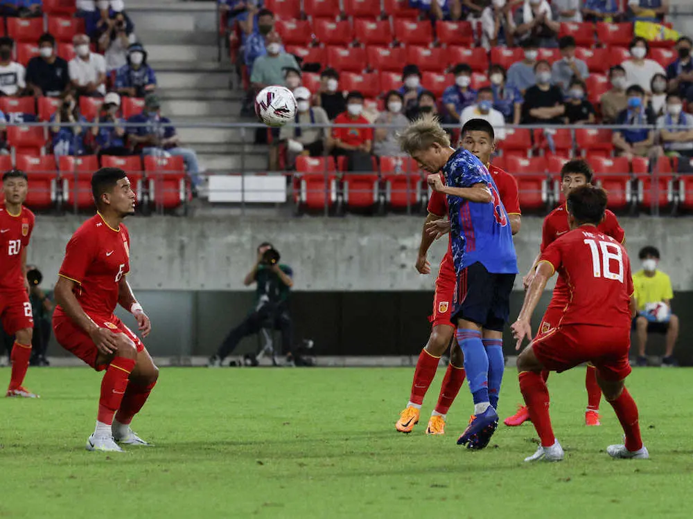 【画像・写真】森保ジャパン　決定力不足再び露呈…U―23中心の中国とスコアレスドロー