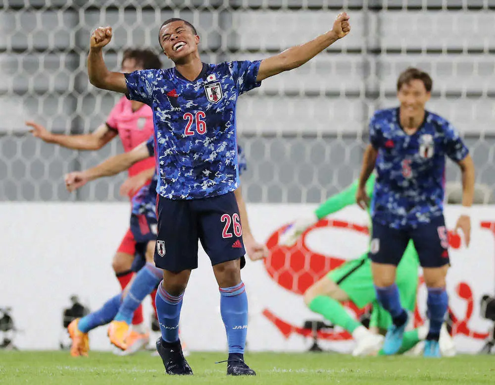 【画像・写真】藤田　先制弾アシストなど2得点絡んだ　森保監督はさらなる成長促す