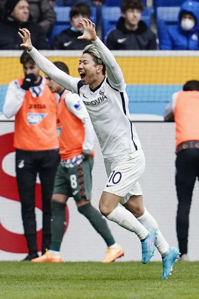 【画像・写真】ボーフム浅野がドイツ杯1回戦で今季公式戦初ゴール