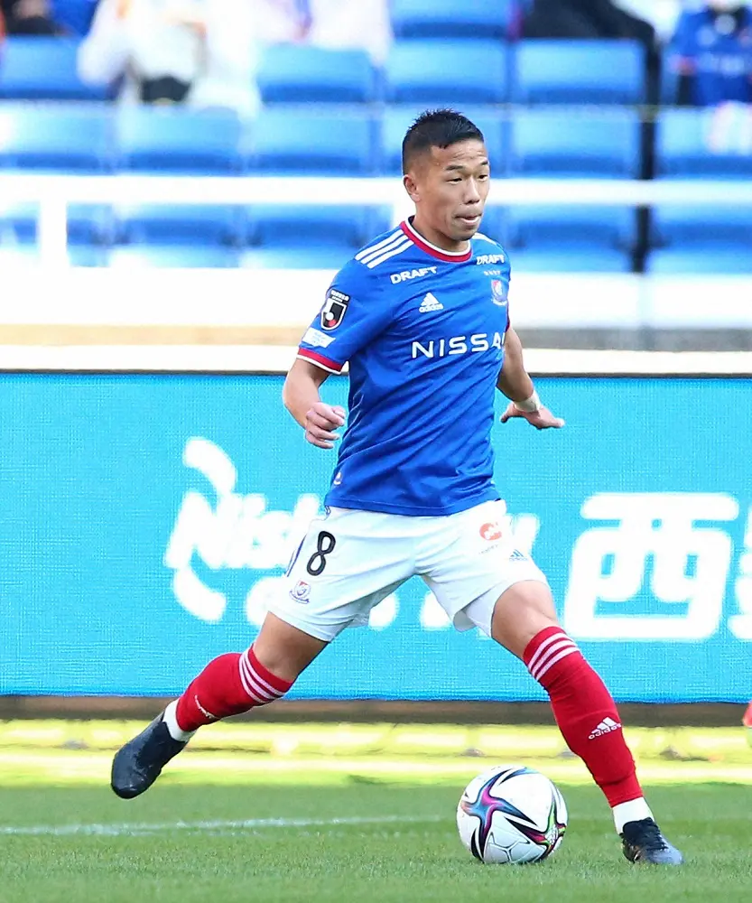 【画像・写真】横浜主将の喜田が川崎Fとのライバル対決へ静かな闘志「Jリーグを引っ張る質の高い試合に」